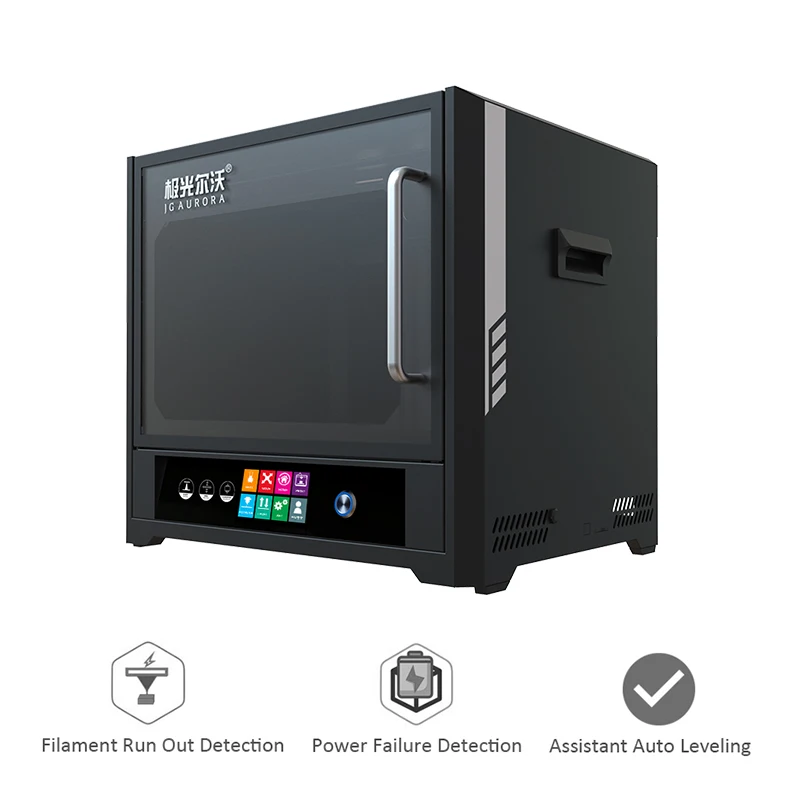 JGMAKER A6 3D Printer Large Print Size 32-bit silent board Stable Encloser 3D Printer Meanwell Power Supply PLA TPU Filament