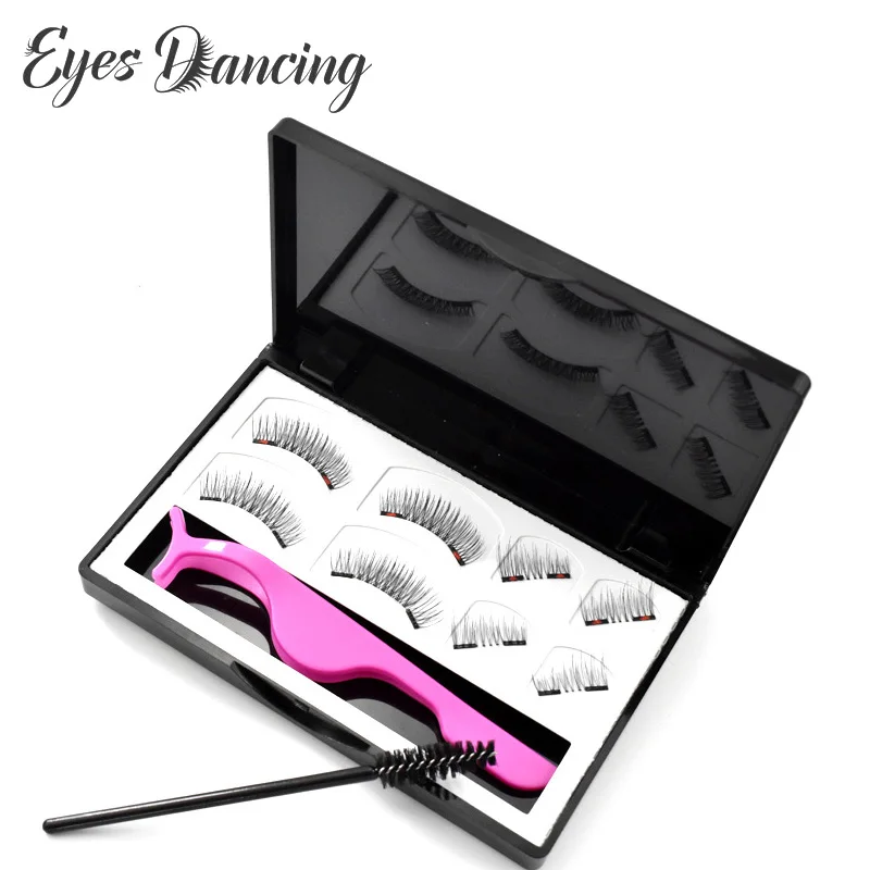 Магнитные ресницы для глаз без клея натуральные длинные макияжа инструменты