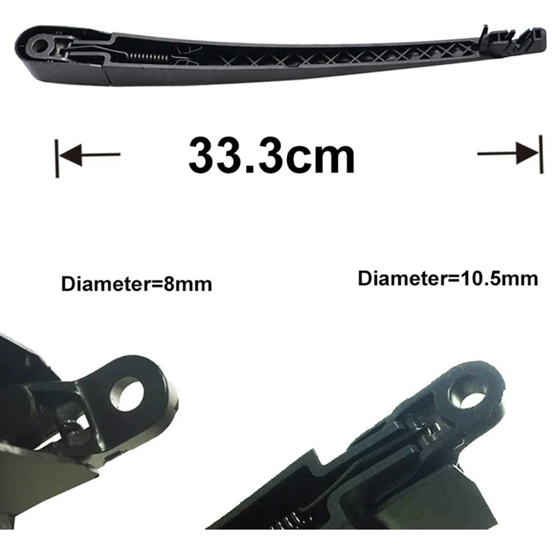 Щетка стеклоочистителя заднего стекла и рычаг для Mazda 3 BK хэтчбек 2003-2009 |