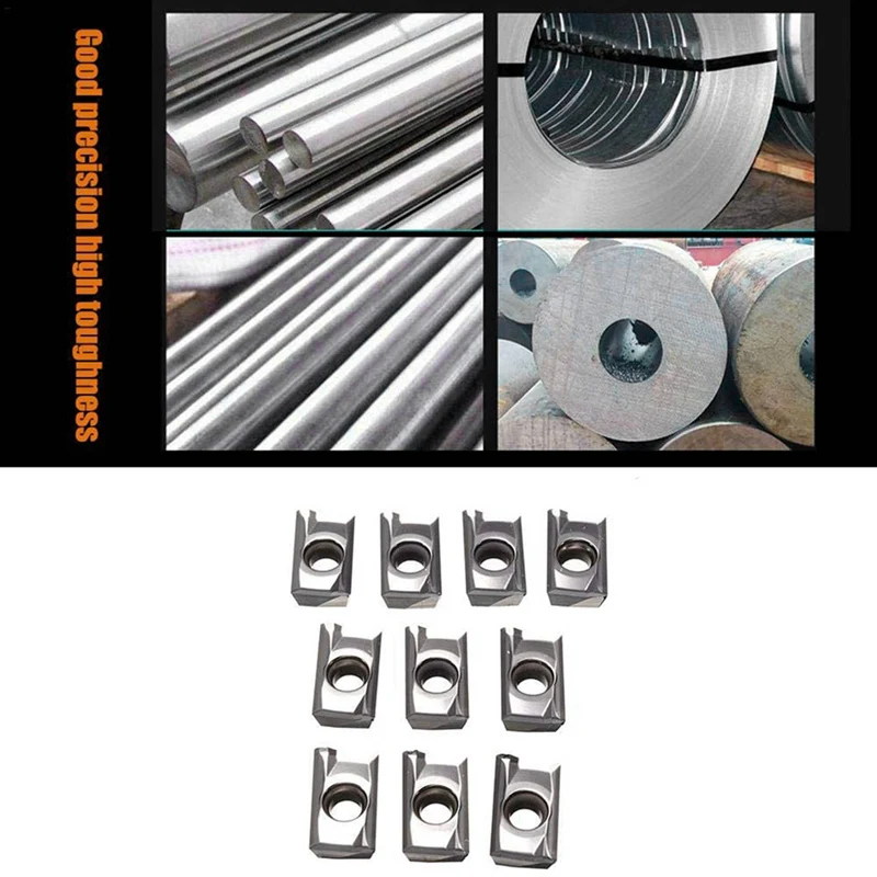 

10Pcs Carbide Lathe Insert APKT1604PDFR MA H01 CNC Milling & 1set APKT1604PDFR MA3 H01 Turning Tool Blade Milling Blade