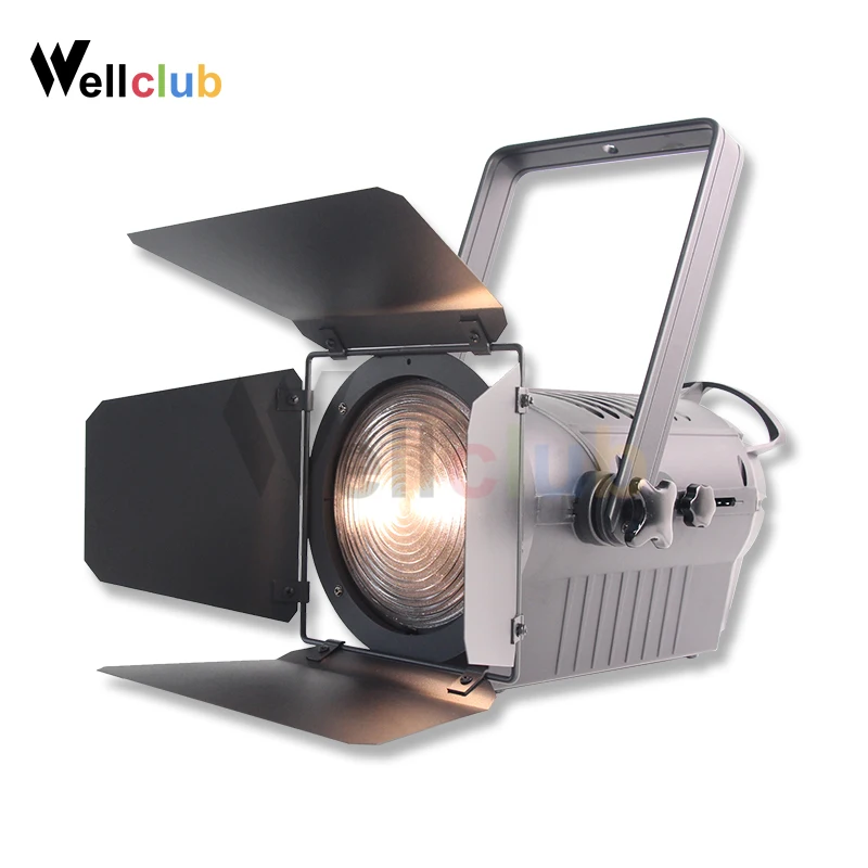 1 шт. Светодиодный прожектор с линзой Френеля 200W ручным зумом Studio Театр встречи