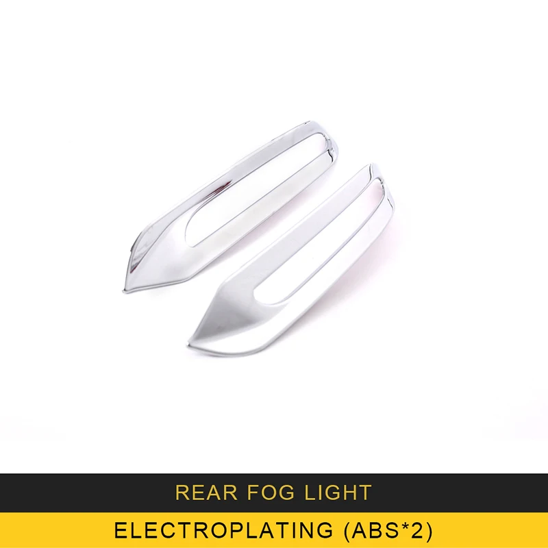 

CatManGo For Mercedes Benz GLC 2016-2019 Car Styling Rear Fog Light Lamp Cover Frame Trim Sticker Chrome Exterior Accessories