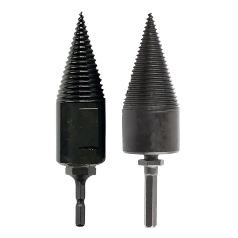 

Hex Shank Firewood Splitter Machine Drill Wood Cone Reamer Punch Driver Drill Bit Split Drilling Tools