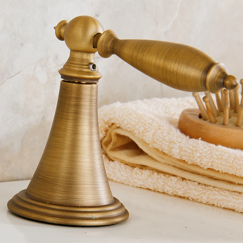 Смесители для кухни бронзовый античный три отверстия Пять шт Набор Европейский