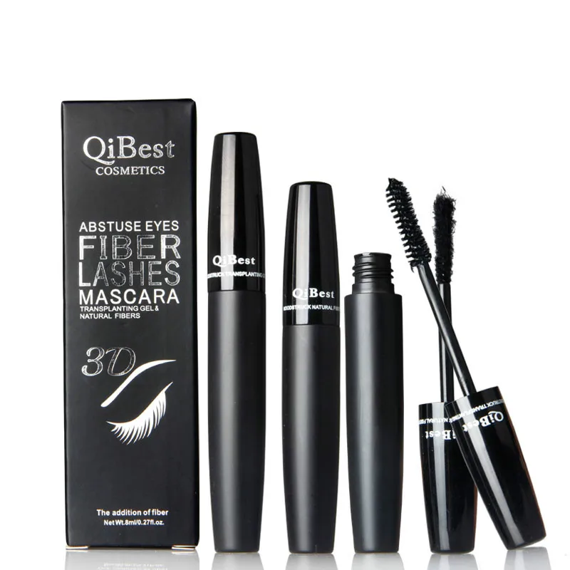 

3D Multi-functional Mascara Waterproof Liquid Fiber Long Eye Lashes Eyelashes Curling Mascara Brush Makeup Extension