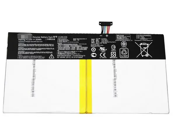 Новый оригинальный аккумулятор для ASUS Transformer Book T100HA Series C12N1435 3 8 V 30WH | Компьютеры и