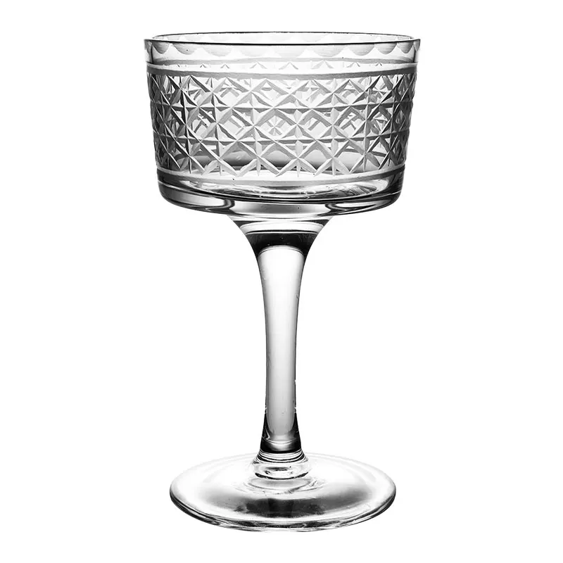 Free Shipping 4PCS 150ML Martini Glass Crystal Cocktail Cup Set of 4 | Дом и сад
