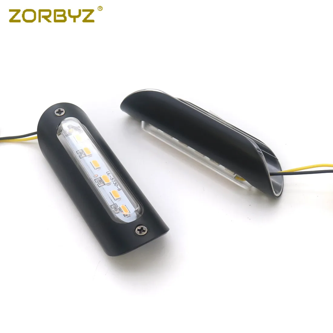 ZORBYZ мотоцикл 1 дюйм 25 мм высота лампа поворота боковой свет для рынков чоппера