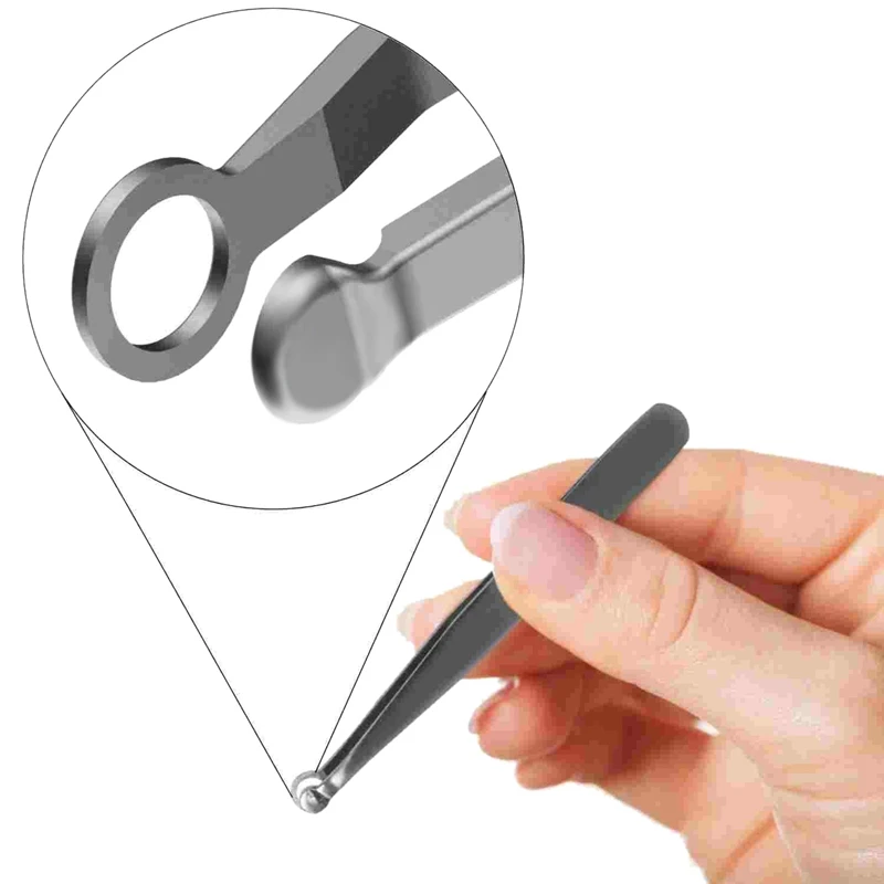 Ручной триммер для волос в носу-отделка ноздри уши боковины усы борода брови и