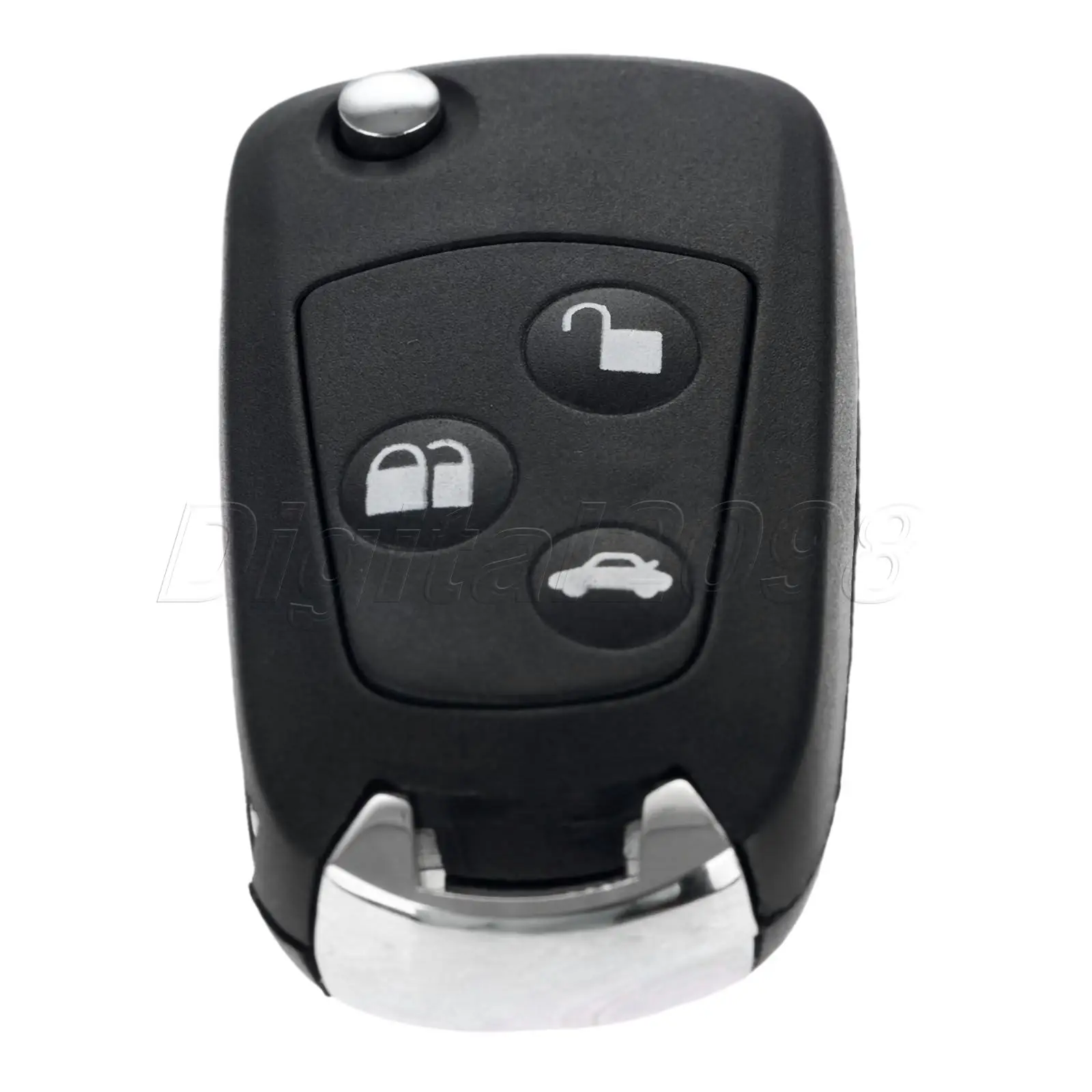 Складной чехол-книжка Yetaha 2017 с дистанционным управлением 3 кнопки для Ford Mondeo Fiesta