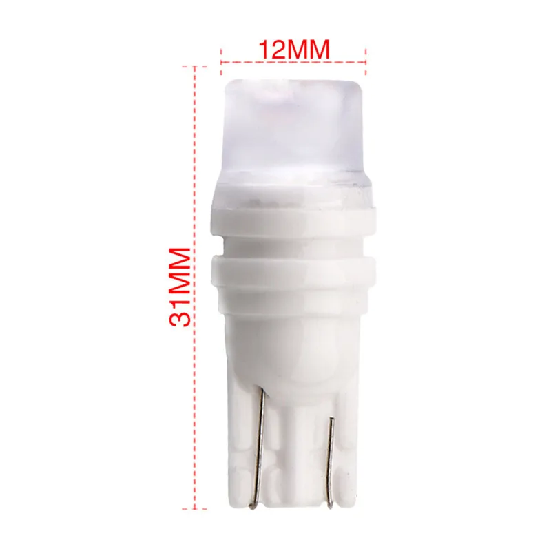 Новый 1 шт. водонепроницаемый супер яркий T10 W5W керамический 3D светодиодный