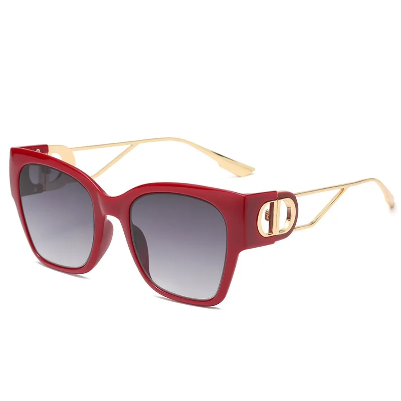 

Square Sunglasses Women Fashion 2021 New Vintage Cat Eye Shades Men Brand Designer Luxury Sun Glasses UV400 Oversized Eyewear