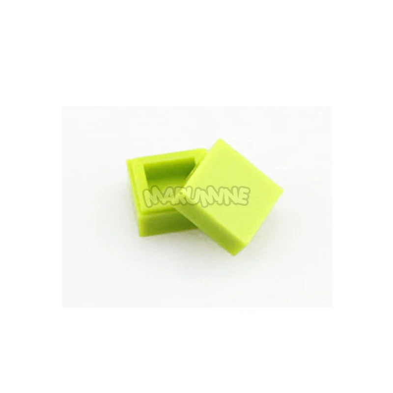 MARUMINE 1000 шт. 1x1 плитка строительные блоки массовые аксессуары кубики MOC игрушки 3070