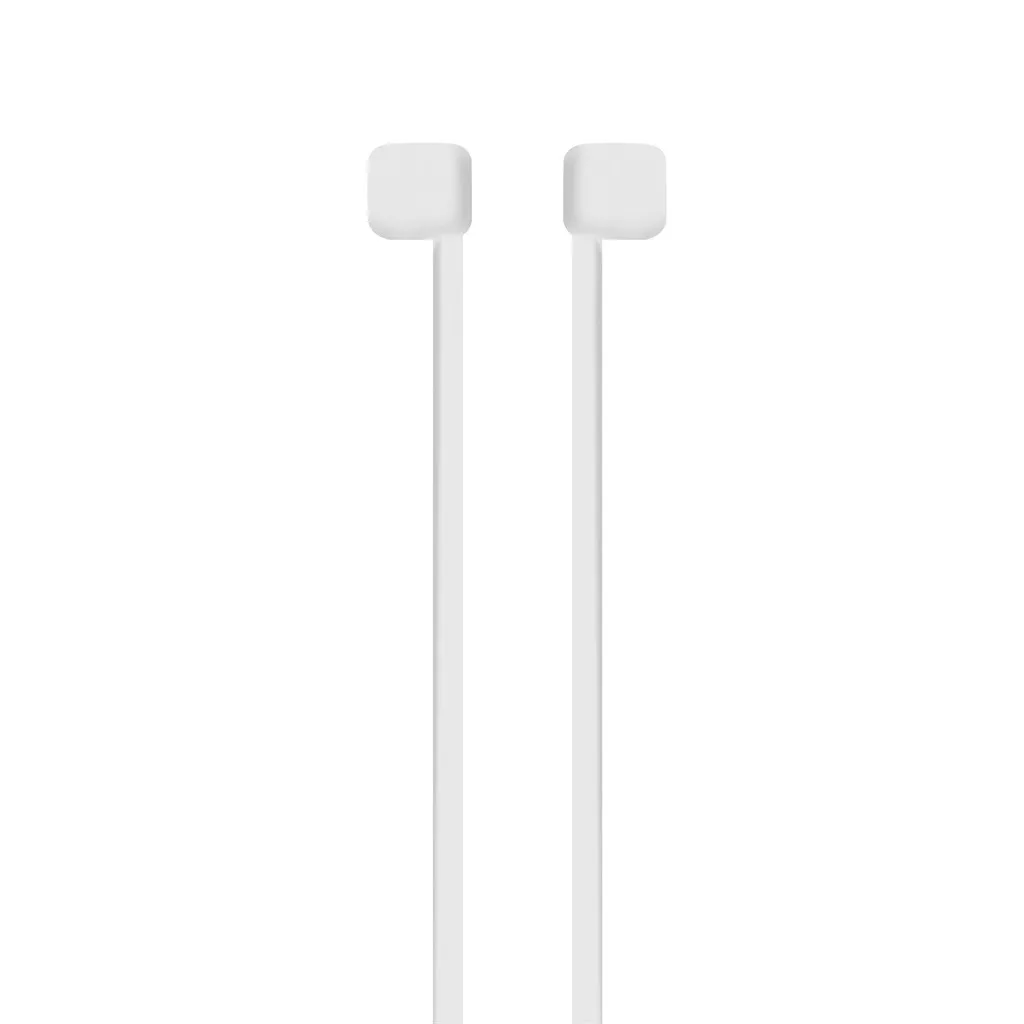 Беспроводной чехол для наушников Airpods 2 и 1 зарядный силиконовый защитный чехол и брелок с помпоном FW3