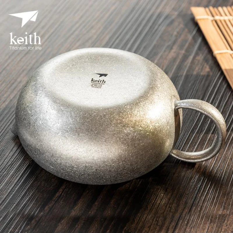 Чайник Keith Titanium для китайского чая кунг-фу 250 мл Портативный Сверхлегкий горшок