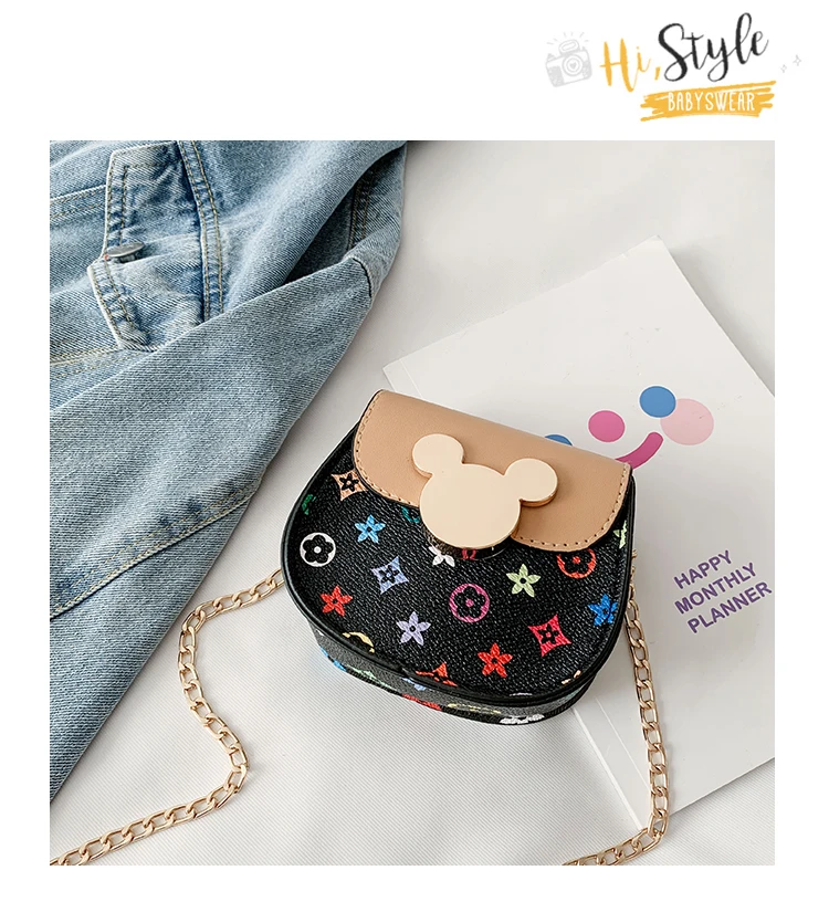 Модная сумка на плечо для девочек Disney милый кошелек мелочи новая милая