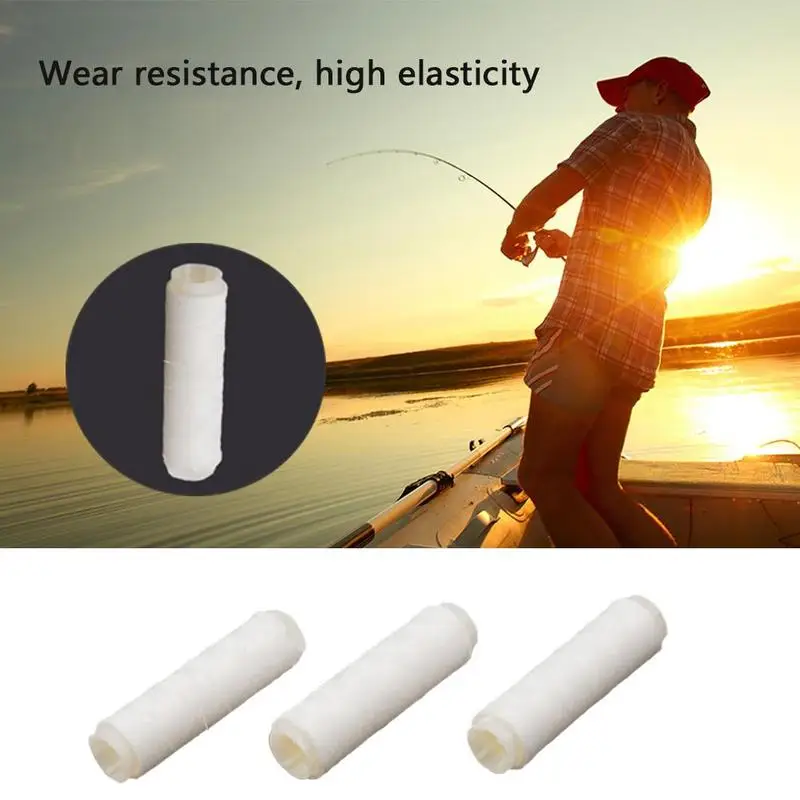1 шт. рыболовная Мягкая приманка эластичная леска портативная нейлоновая