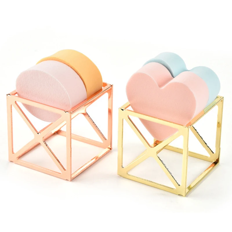 Держатель спонжа для макияжа косметическая пуховая стойка подставка сушки| |