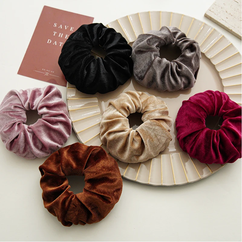 

Velvet Bird Nest Hair Claw Expanding Hair Accessories Hair Scratch Headdress Artifact Hair Clip Korean Style Velvet Hair Ring