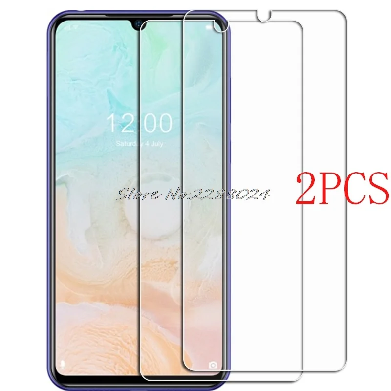 

2PCS FOR Doogee N20 Pro Tempered Glass Protective N20Pro Y9 PLUS 6.3" Screen Protector Film Phone Case Cover