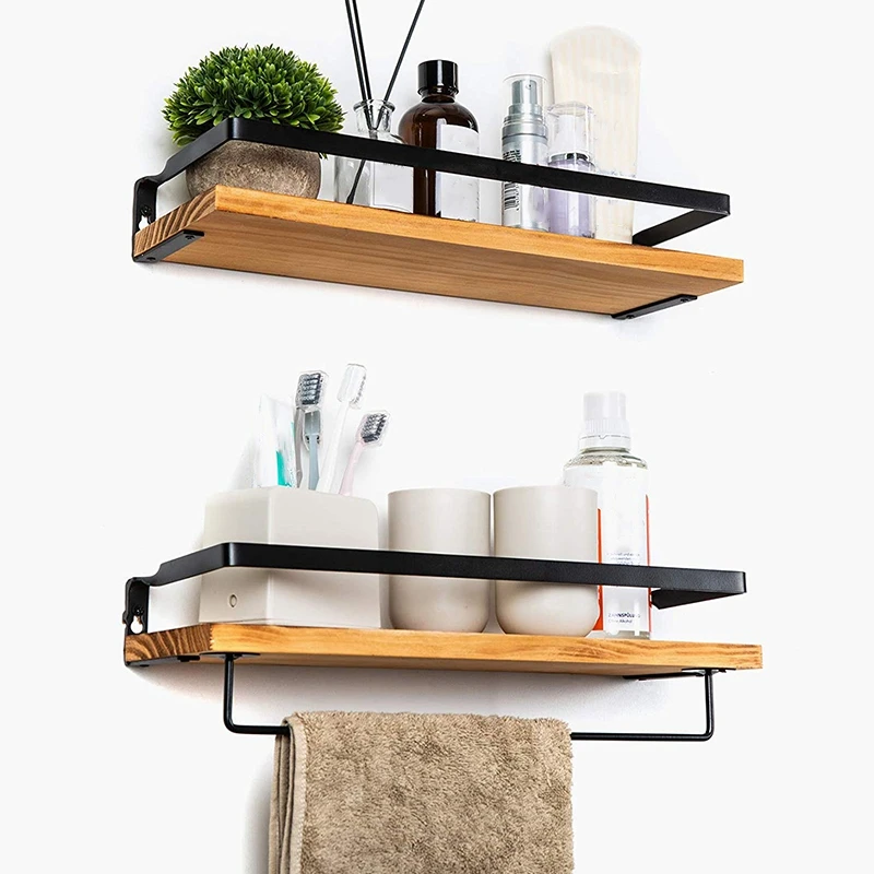 

Antique Floating Wall Shelves Floating Wall Shelves Wooden Floating Shelves-Kitchen, Bathroom and Bedroom Decorative Storage-Bro