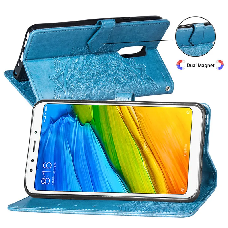 Кожаный чехол с мандалой для Xiao mi Red mi 7A 6 6A 5 Plus 4A Note 5A 4 4X5 6 7 Pro 3S Go mi 9 SE 9T A1 A2 8 Lite Red mi 7A откидная крышка