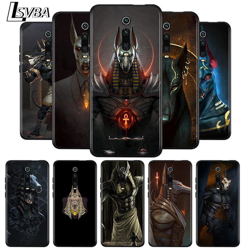 

Egypt Nefertiti Anubis Ankh Silicone For Redmi 9C 9T 9I 9AT 9A 9 8A 8 7A 7 6 A 5 A 4X Prime Pro Plus Black Soft Phone Case