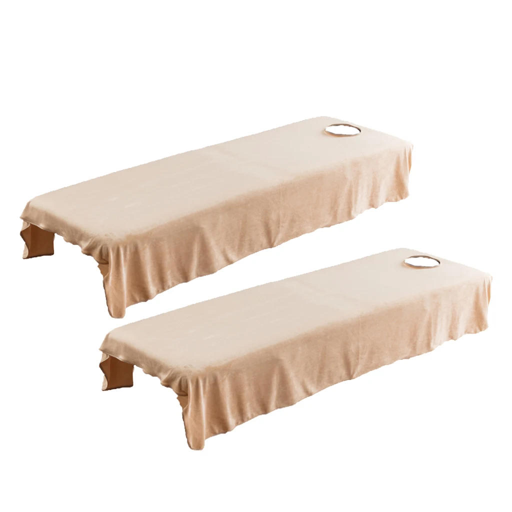 

2 шт. косметический чехол для лица, протектор, массажный диван, стол, льняной лист для стандартного кровати для косметических салонов, Криста...