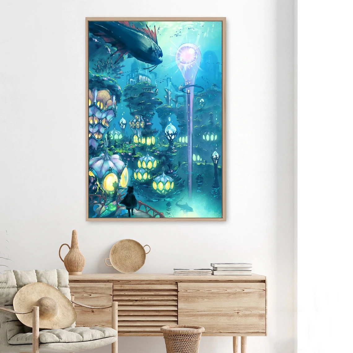 Yoru No Kuni аниме постер холст печать настенная живопись Домашний декор - купить по