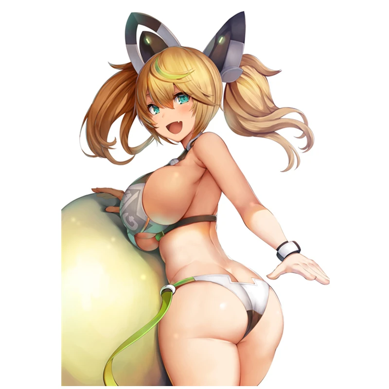 RuleMylife Сексуальная аниме-девушка автомобильные наклейки настенные Аниме