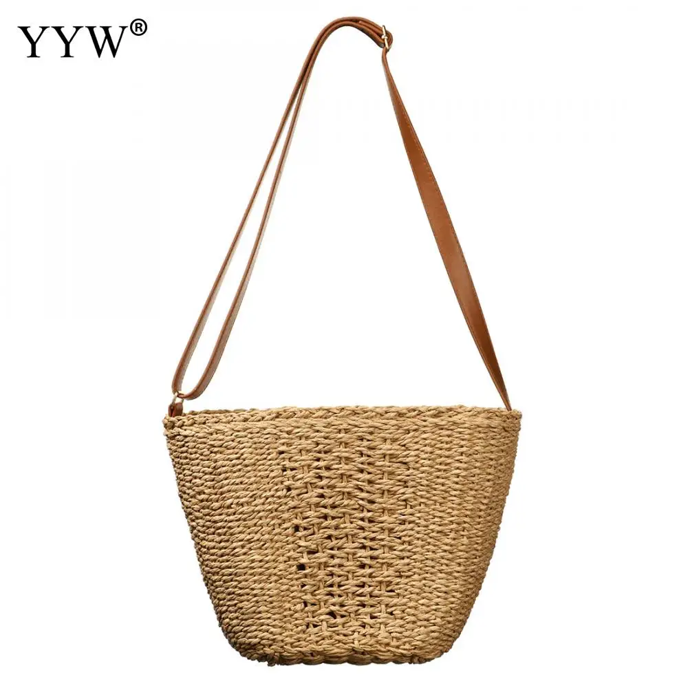 

Straw Crossbody Bags for Women Shoulder Bag Leisure Shoulders Bag Handbag Female Summer Bag for Beach Large Summer Bags Handbags