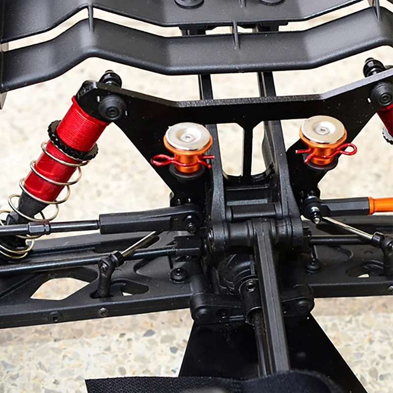 Racing Metal Front Fixed Mount for ARRMA 1/7 1/8 RC Car Black with Aluminum S2 Steel Tie Rods Set Silver | Игрушки и хобби