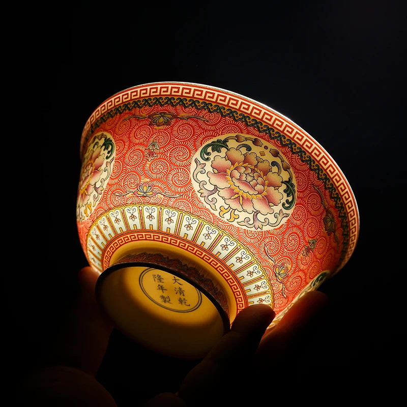 4 5-6 дюймов китайская миска Цзиндэчжэнь Керамика предотвращающие ожоги высокое Eg