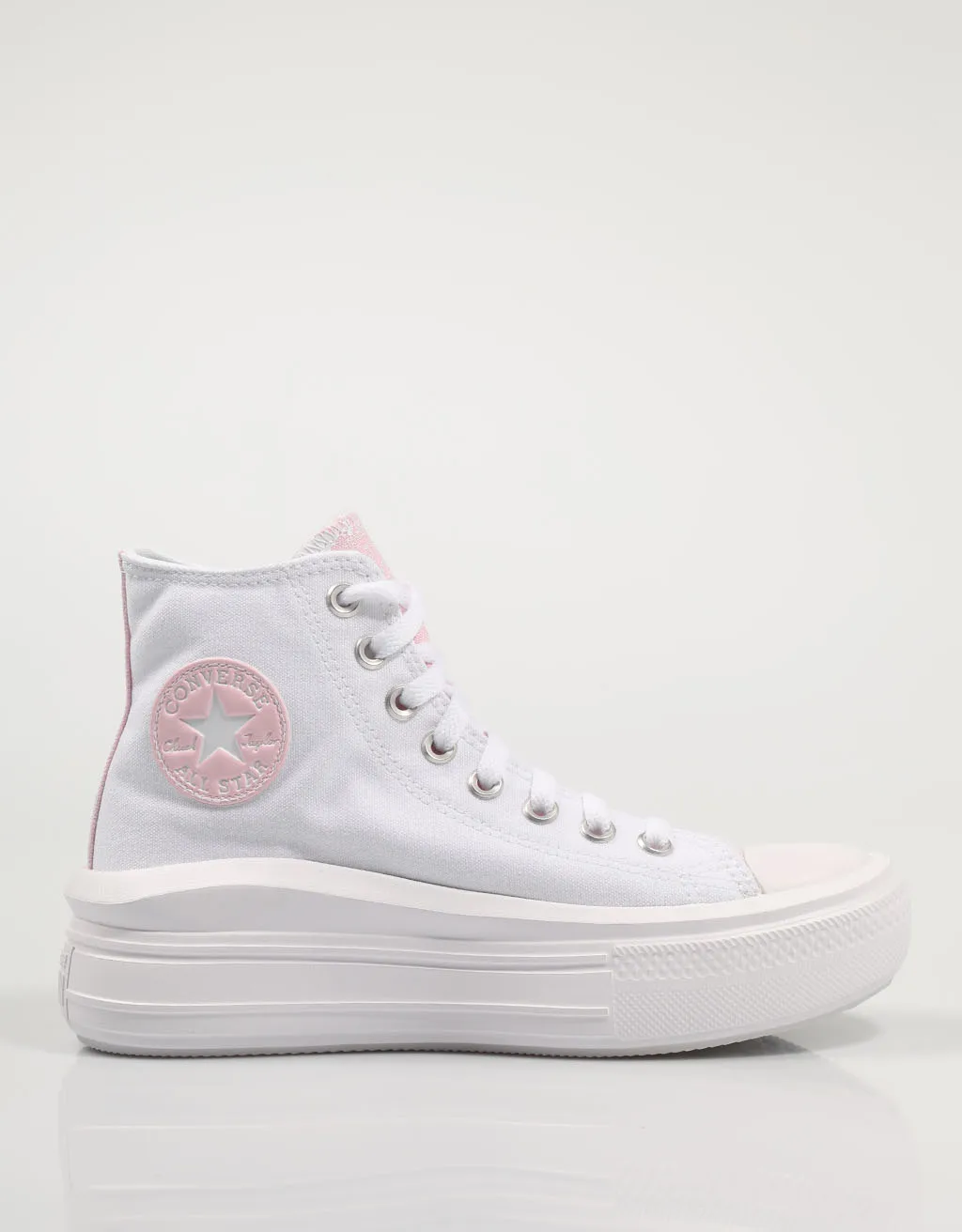 Кеды CONVERSE CTAS MOVE 571577C женские парусиновые белые кроссовки Повседневная модная