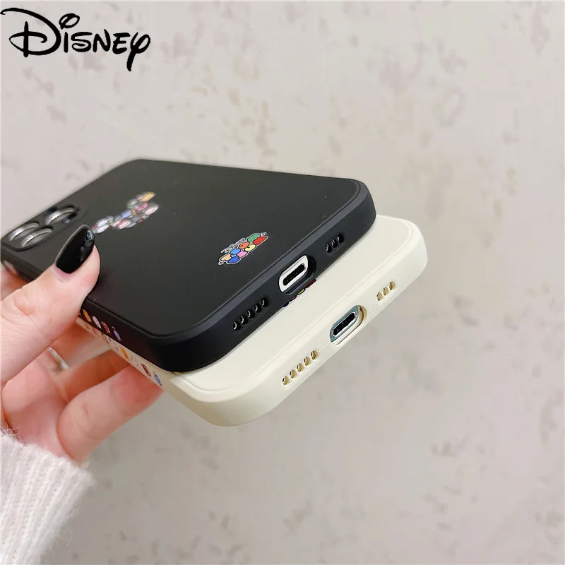 

Disney Couple Mickey for IPhone11 Mobile Phone Case for IPhone12mini/xs/8plus/12promax/11promax/11pro/12p/xm Cartoon Phone Cover