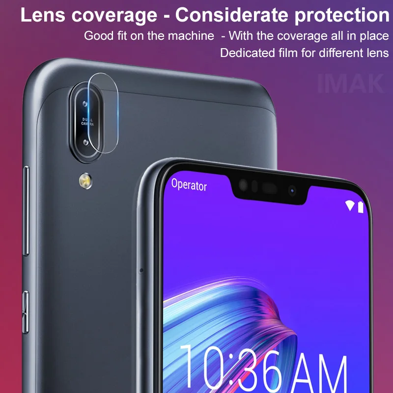 Новинка для Asus Zenfone Max M2 ZB633KL Защитная пленка для камеры закаленное стекло покрытие объектива Тонкая Стеклянная защитная пленка