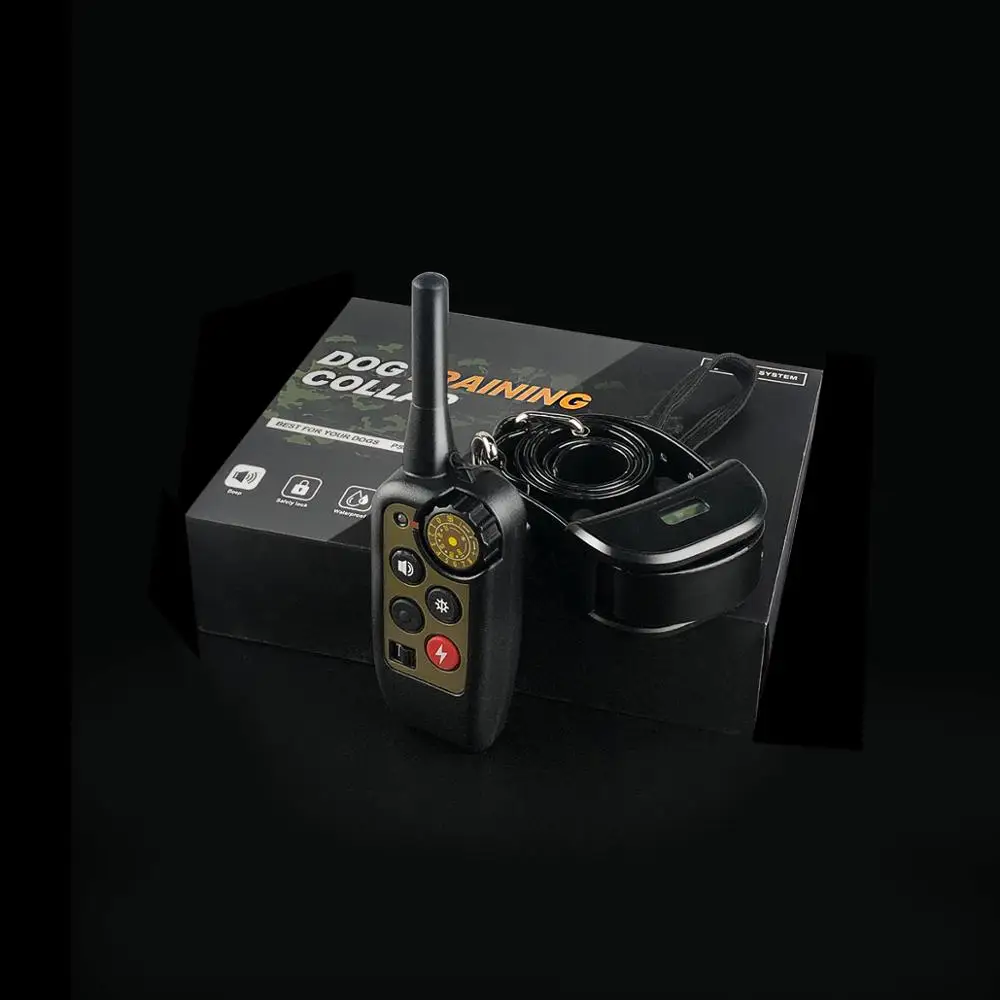 

Dog Collar Electric Dog Training Collar Rechargeable LCD Display for All Size Pet Training Collar Dog training collar