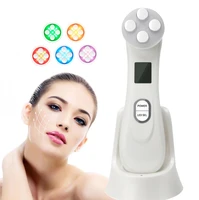 mesotherapy electroporation rf radio frequency led photon skin care beauty device face lifting wrinkles removal facial cleaner
