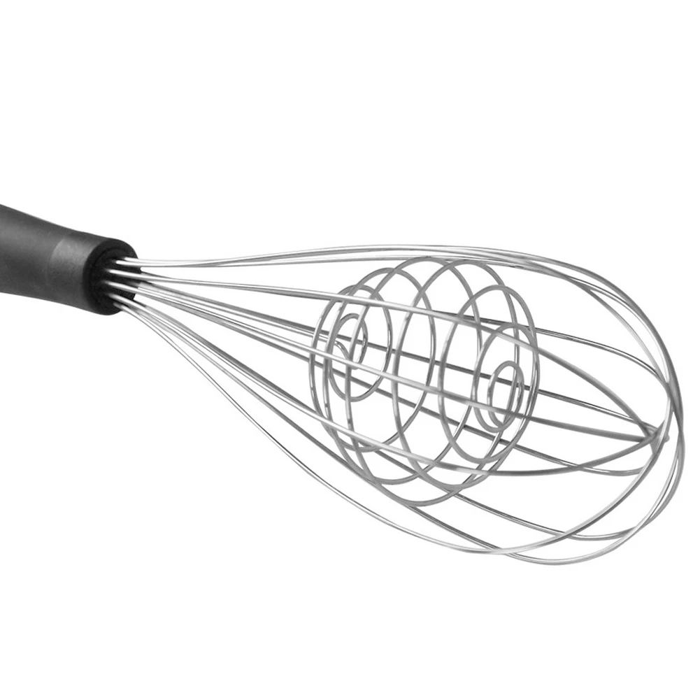 

2PCS Egg Whisk Household Manual Stainless Steel Egg Beaters Handheld Wire Convenient Egg Whipper For Kitchen Home Accessory