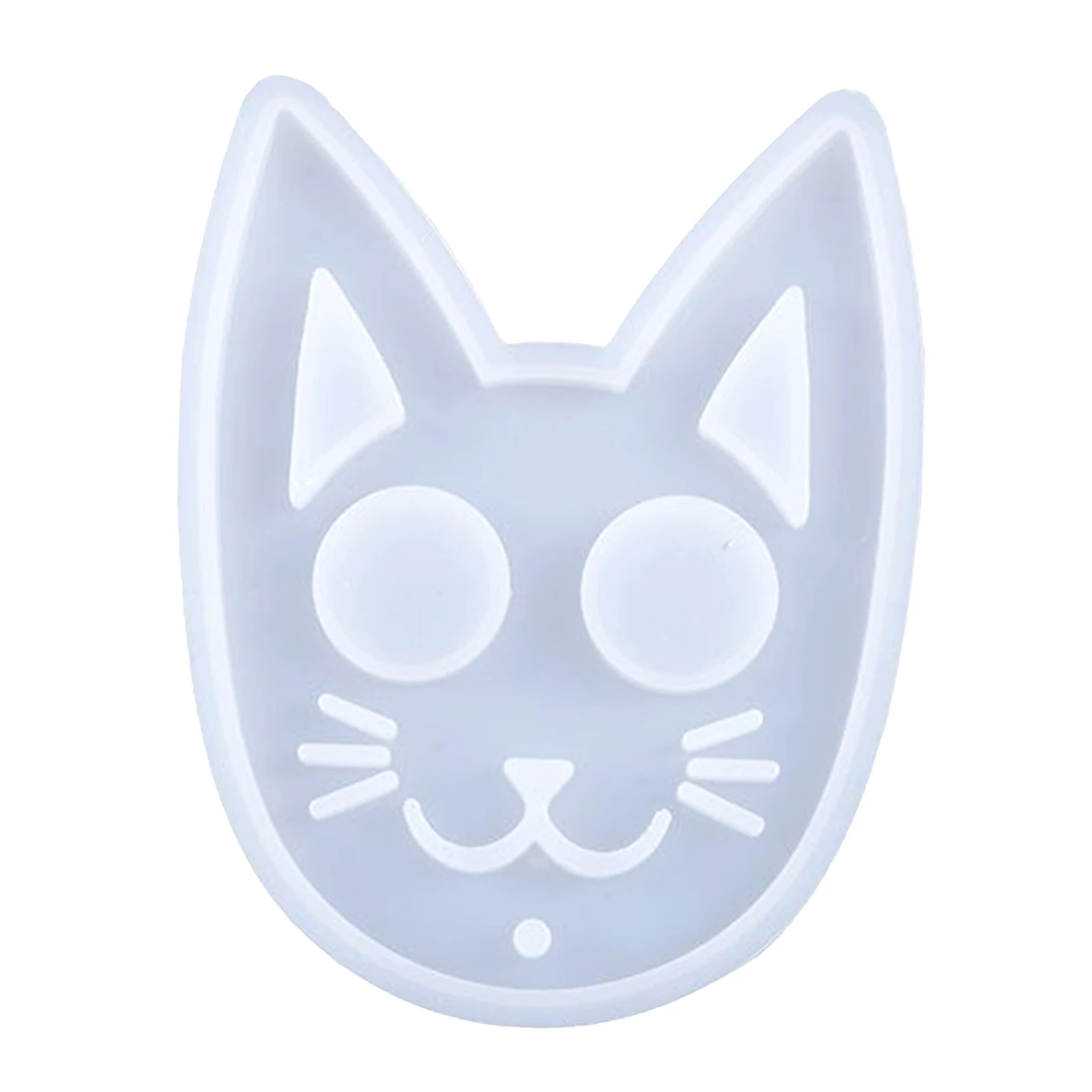 

Cat Keychain Mold DIY Handmade Silicone Mould Epoxy Resin Jewelry Casting Mold