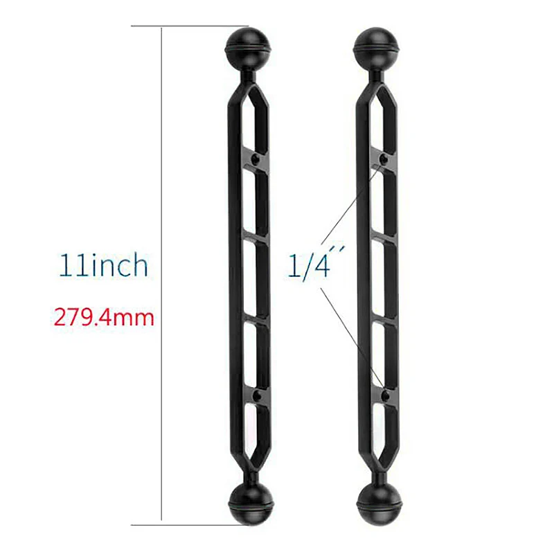 Универсальный кронштейн для фотографии Gopro светильник дайвинга 11 дюймов шаровая