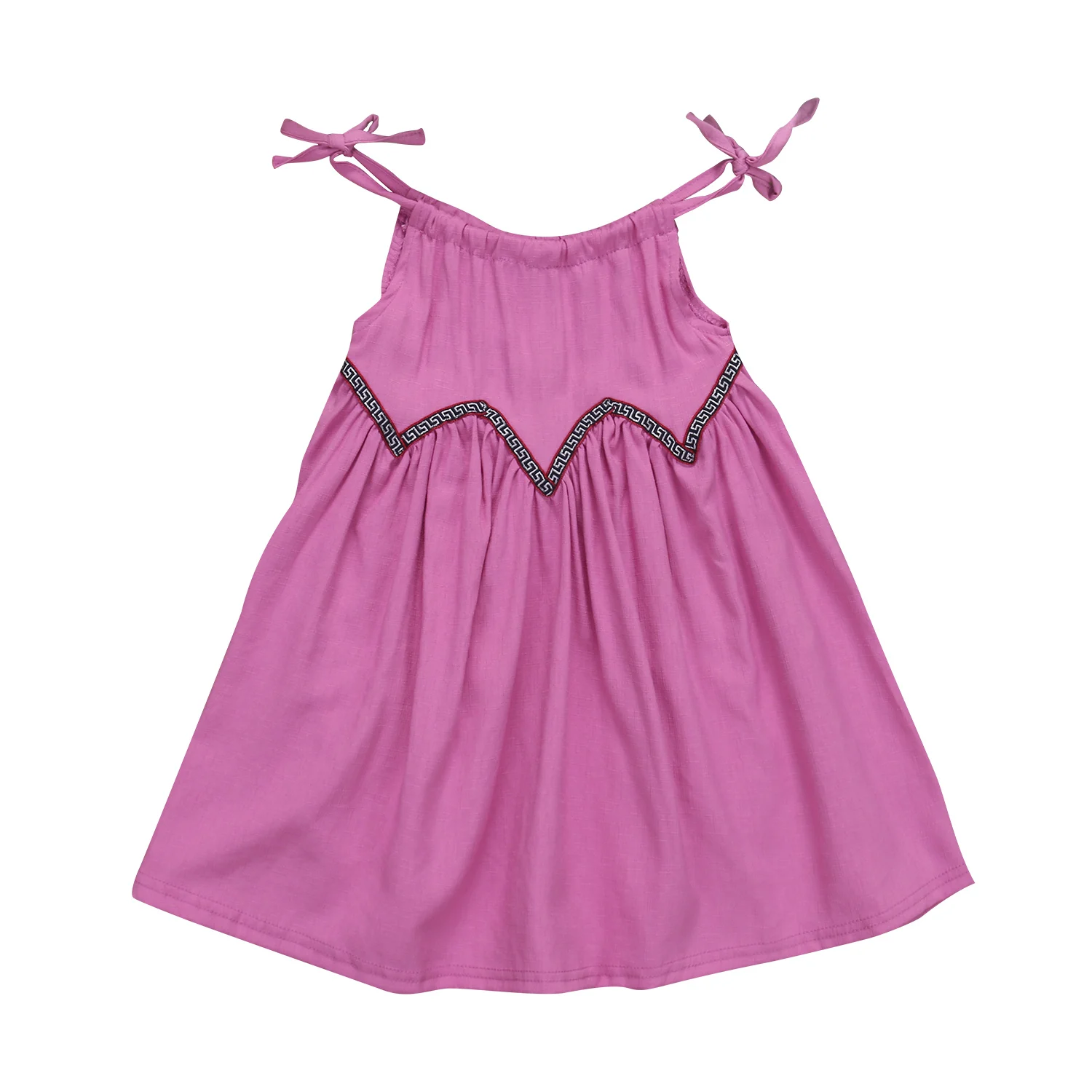 2020 летнее розовое платье для маленьких девочек стильные вечерние платья