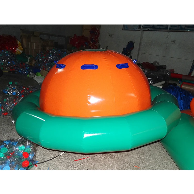 

Надувной водный Спиннер, гироскоп, Надувное вращающееся гироскопическое оборудование, аквапарк для детей и взрослых, развлекательная игра