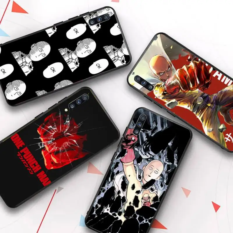 

One-Punch Man Anime Phone Case for Samsung Galaxy A51 30s a71 A21s A70 10 A30 Capa