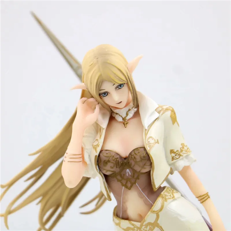 Lineage II эльф Second Edition игрушечных пластиковых экшн фигурок из фигура аниме модель