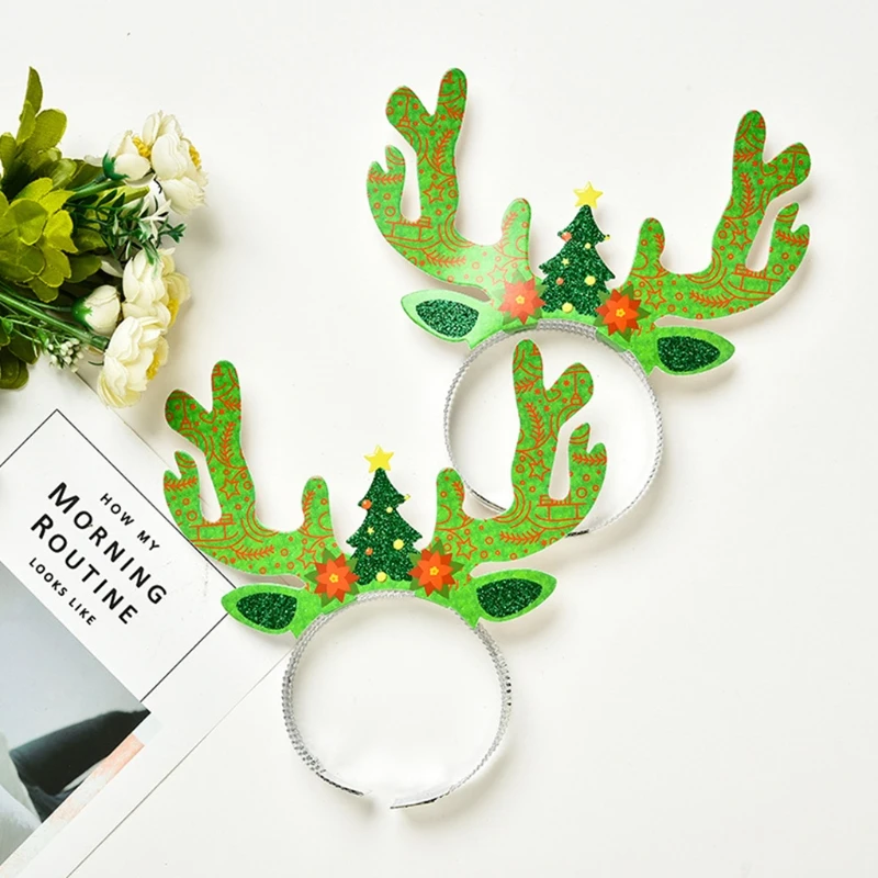 Женская шляпа головной убор в виде дерева для вечеринки оленя ободок волос