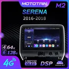 Автомобильная стереомагнитола, Android 10,0, 6G + 128G, для Nissan Серена 2016-2018, автомобильное аудио, GPS, 4G, LTE, головное устройство 1280*720, SPDIF
