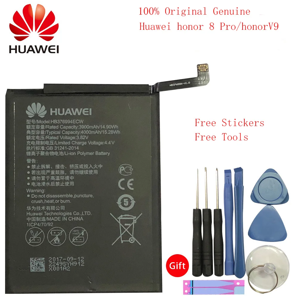 3400 мА/ч, HB396285ECW Батарея huawei P20 для Honor 10 COL-AL00 COL-AL10 COL-TL00 COL-TL10 COL-L29 Батарея+ инструмент
