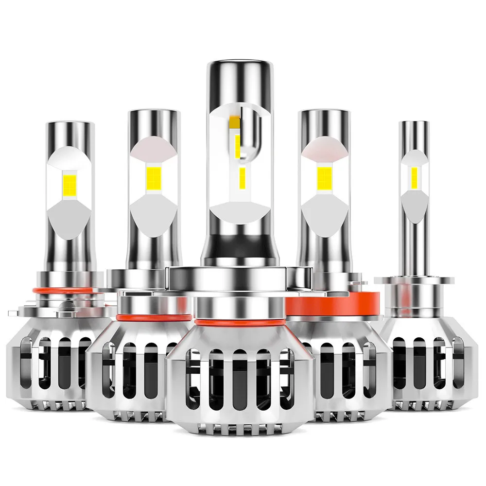 

1 Pair LED Headlight Bulbs Conversion Kit H1 50W 8000LM High Brightness White 6000K Replace HID Xenon Lamps Plug and Play