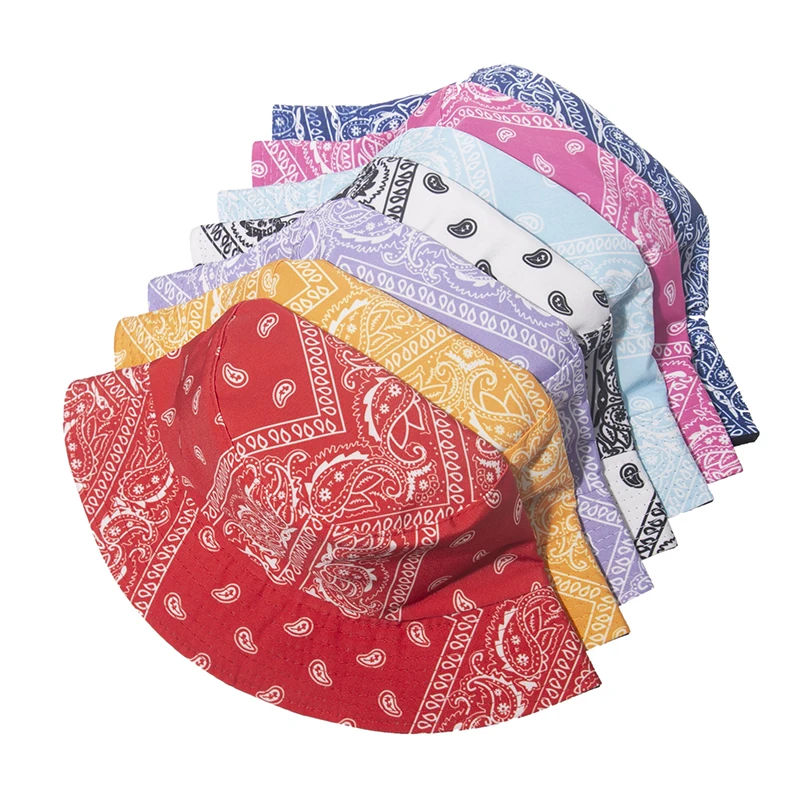 Панама FOXMOTHER модный Небесно-Голубой желтая с принтом пейсли в стиле хип-хоп шапки